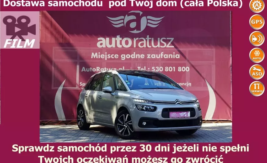 Citroen C4 Picasso Faktura VAT 23% Automat bezwypadkowy , , Gwarancja zdjęcie 