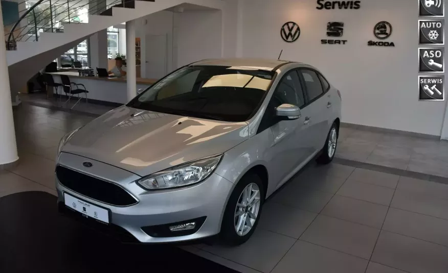 Ford Focus P. Salon, F.V. 23%, Klima dwustrefowa, LED, 4el.szyby, Bluetooth, Alu zdjęcie 