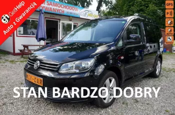 Volkswagen Caddy 1.6 TDI Life Bogate wyposażenie Pełny serwis Bezwypadkowy
