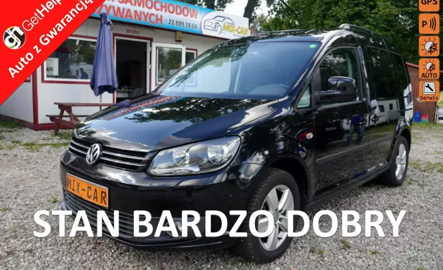 Volkswagen Caddy 1.6 TDI Life Bogate wyposażenie Pełny serwis Bezwypadkowy zdjęcie 