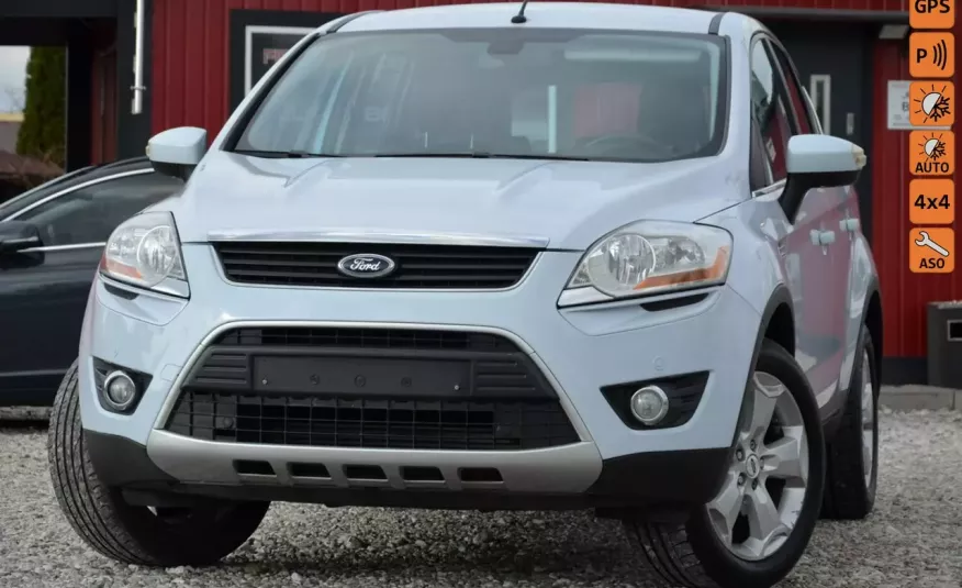 Ford Kuga Opłacona 2.0Tdci Navi 4x4 Kamera Grzane fotele 2xPdc Alu zdjęcie 