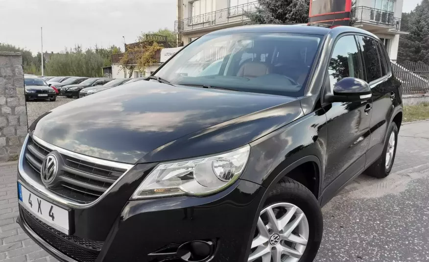 Volkswagen Tiguan Zadbany Benzyna Skóra pod fotele 4 Motion zdjęcie 