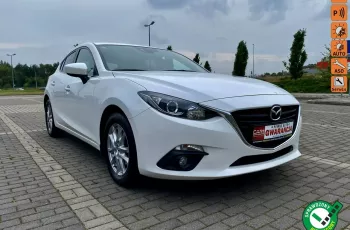 Mazda 3 2.0 skyactiv 163KM, navi, klimatronic, bogata op, bezwypadkowy, gw 1 rok