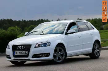 Audi A3 125KM Bi-Xenon Ledy Klimatronik Podgrze.Fotele Tempomat Lift Niemcy