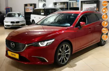 Mazda 6 Skypassion I-ELoop + NAVI, Gwarancja x 5, salon PL, fv VAT 23
