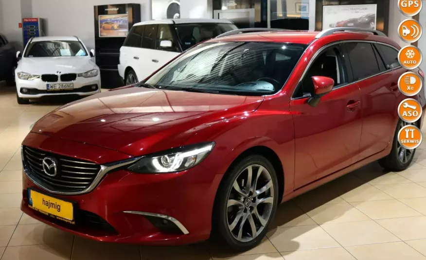 Mazda 6 Skypassion I-ELoop + NAVI, Gwarancja x 5, salon PL, fv VAT 23 zdjęcie 