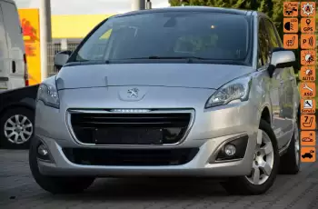 Peugeot 5008 Opłacony 1.6eHDI Lift 7-OS. Serwis Panorama Navi Kamera Led