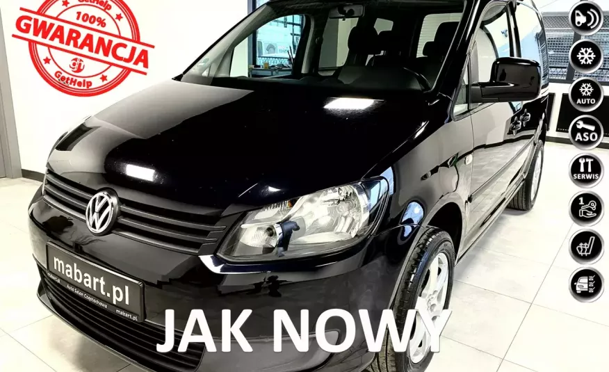 Volkswagen Caddy 2.0 TDI Trendline Tempomat Alu Navi Klimatronic drzwi przesuwne NIEMCY zdjęcie 