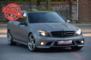 Mercedes C 63 AMG C63 AMG 6.2 V8 457KM 2009r. Fvat23% Polecam