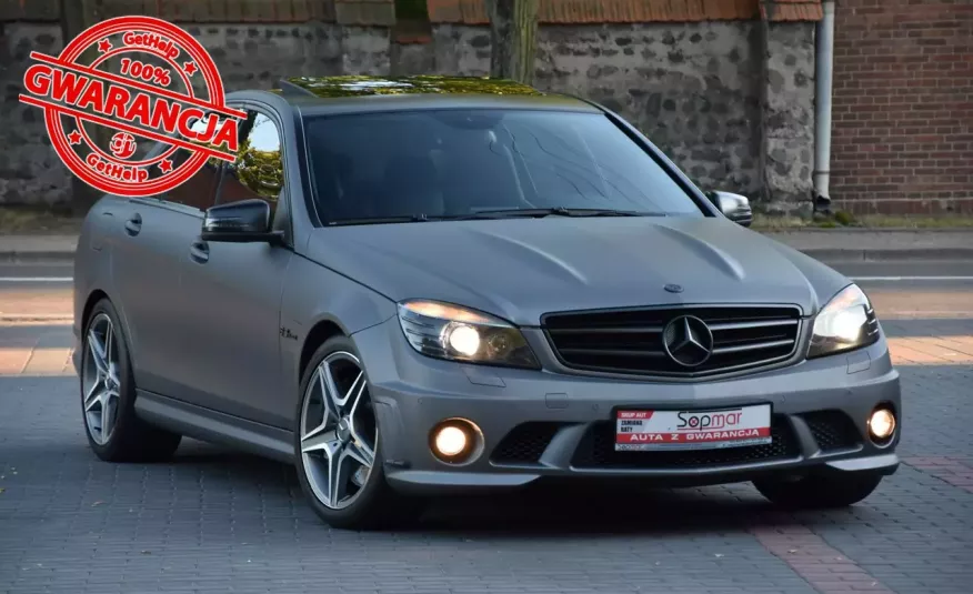 Mercedes C 63 AMG C63 AMG 6.2 V8 457KM 2009r. Fvat23% Polecam zdjęcie 