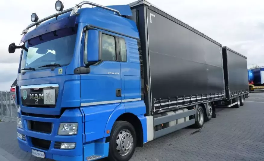 MAN TGX 26.440 / TANDEM 7.70m zdjęcie 