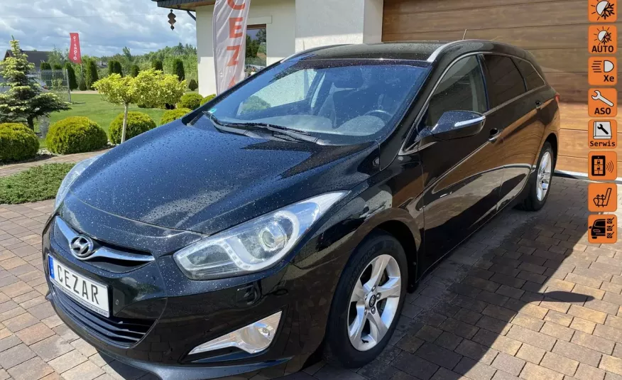 Hyundai i40 13r. 1.7 crdi xenon el.fotele, hands free bogata wersja zdjęcie 