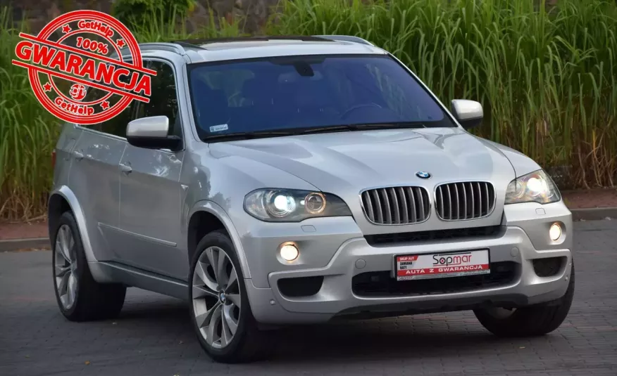 BMW X5 xDrive35d 286KM 2009r. Mpakiet HeadUp Panorama 20" zdjęcie 