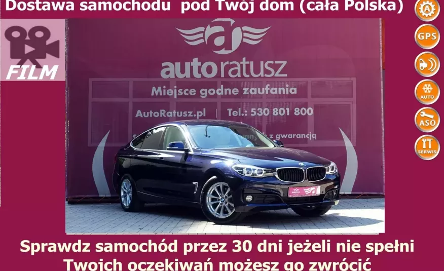 BMW 3GT Faktura Vat23% Automat fabryczna gwarancja USZKODZONY zdjęcie 