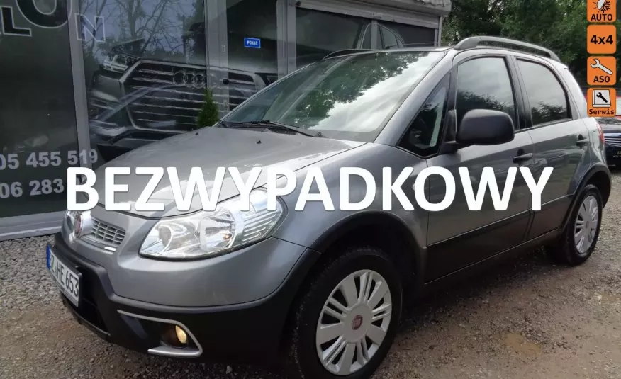 Fiat Sedici 1.6 1 wł 4x4 Klima El szyby Ks Serw Stan BDB Bezwypadk Oplacony zdjęcie 