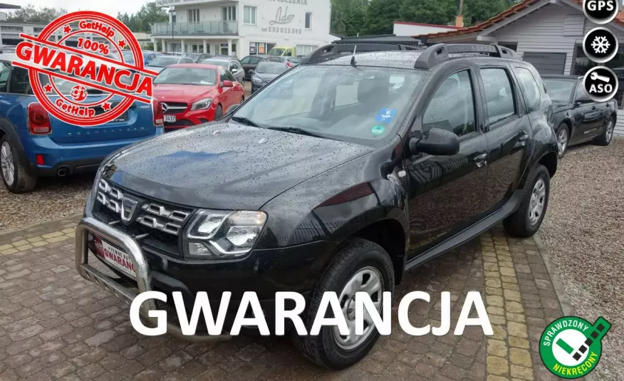 Dacia Duster 1.6 105KM Klimatyzacja Nawigacja HAK Gwarancja Zamiana zdjęcie 