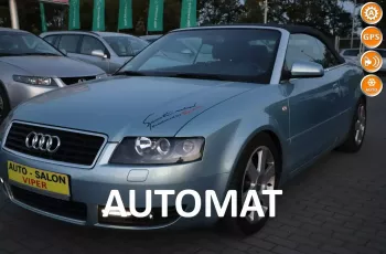Audi A4 cabrio, navi, klima, skóra, AUTOMAT, ZAREJESTROWANY