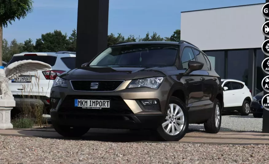 Seat Ateca  BRĄZ, CZUJNIKI # led mijania # jak z salonu # opłacony # zdjęcie 