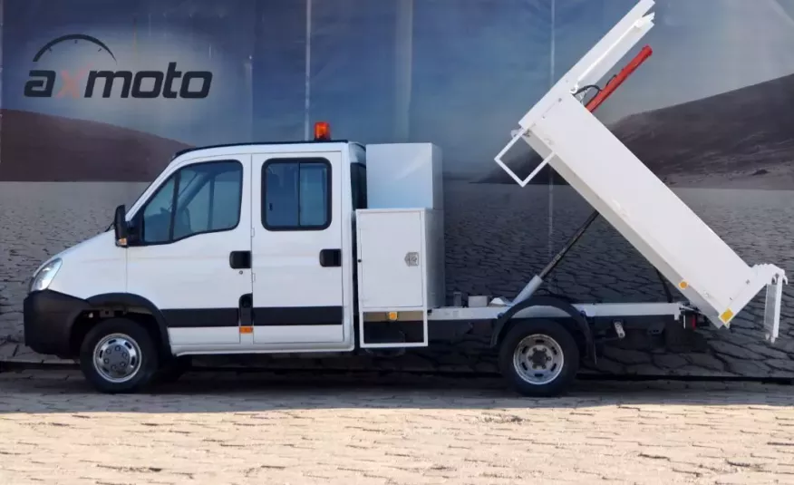 Iveco Daily 35C13 Wywrotka HDS Doka Brygadowe zdjęcie 