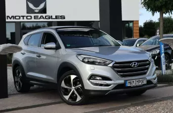 Hyundai Tucson Pełna opcja? xenon? skóra? kamera? el.klapa? 3x asystent? MAM TO