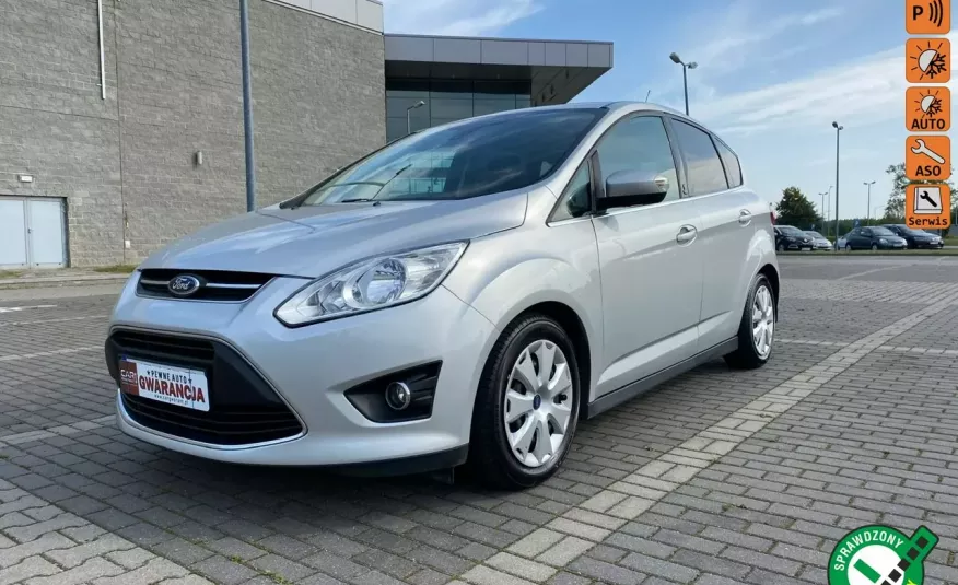 Ford C-Max 1.0 eco netic 125KM, Champions league, bogata opcja, bezwypadkowy, gw zdjęcie 