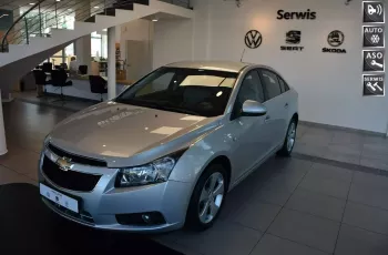 Chevrolet Cruze Niski przebieg, Automat, Klima automatyczna, Cz. park., Alu, 