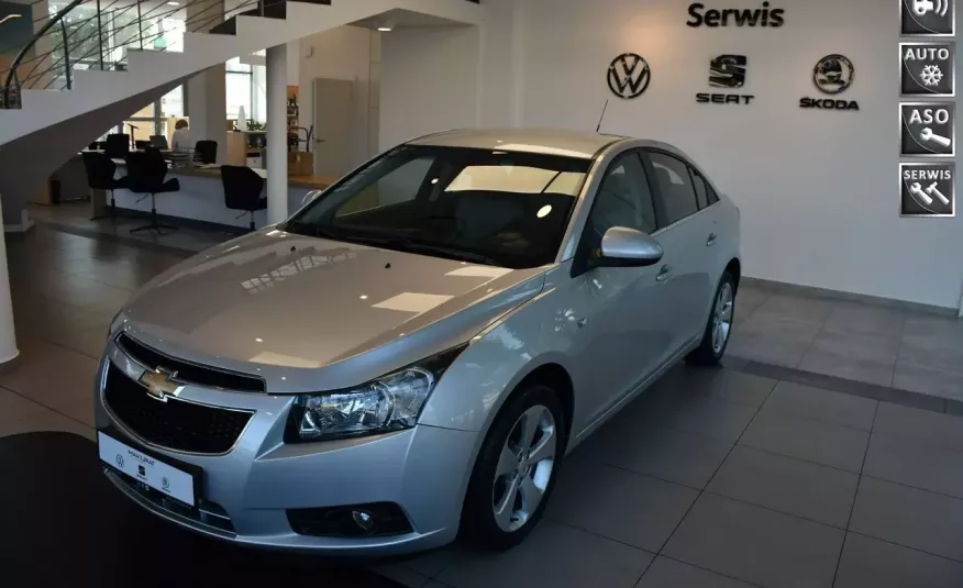 Chevrolet Cruze Niski przebieg, Automat, Klima automatyczna, Cz. park., Alu, zdjęcie 