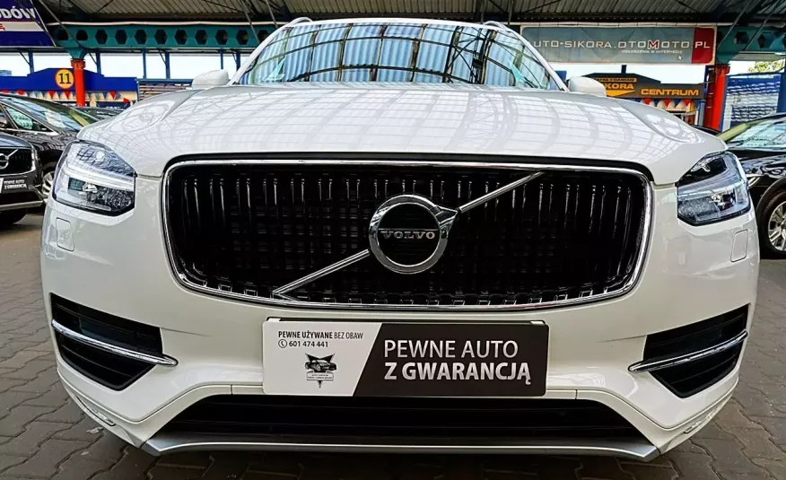 Volvo XC 90 3 Lata GWARANCJA I-wł Kraj Bezwypadkowy D5 225 KM 4x4 Automat FV23% zdjęcie 