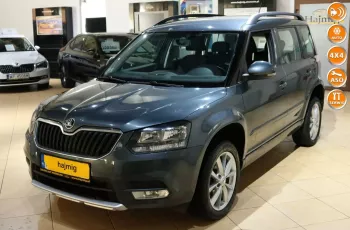 Skoda Yeti 4x4 Ambition + Pakiety, Gwarancja x 5, salon PL, fv VAT 23