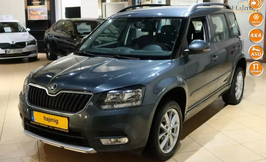 Skoda Yeti 4x4 Ambition + Pakiety, Gwarancja x 5, salon PL, fv VAT 23 zdjęcie 