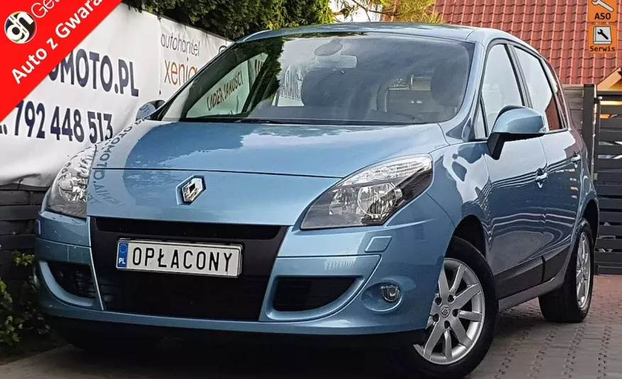 Renault Scenic 1.6 16V.2xKPL Kół, Klimatronic, Tempomat, Full Serwis 2020r, Zadbany zdjęcie 