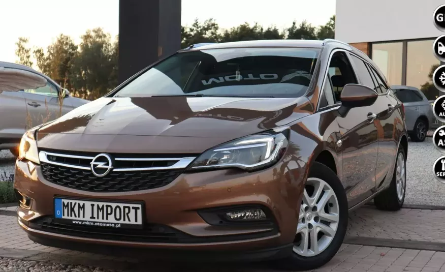Opel Astra ładna OPCJA  piękny kolor  LED  asystent  automat # 130ps zdjęcie 