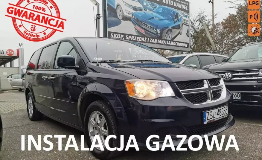 Dodge Grand Caravan 3.6 Benzyna + LPG 286 KM, Alufelgi, Klimatyzacja, Isofix, Tempomat, zdjęcie 
