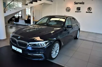 BMW 525 Full Led, Skóry, Podgrz.fotele, El. klapa Klima 2 strefy Luxury line