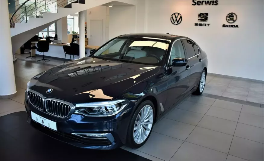 BMW 525 Full Led, Skóry, Podgrz.fotele, El. klapa Klima 2 strefy Luxury line zdjęcie 