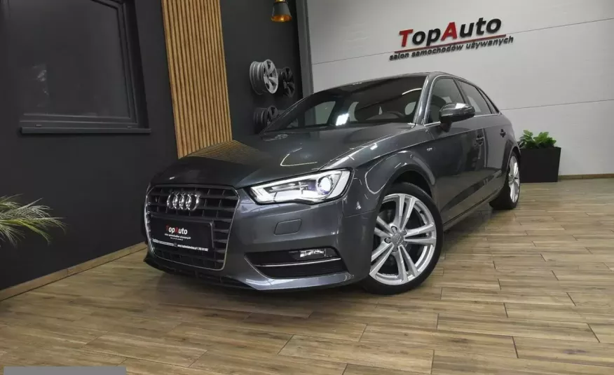Audi A3 1.8 TFSI 180KM s-line led xenon NAVI bezwypadkowa PERFEKCYJN zdjęcie 