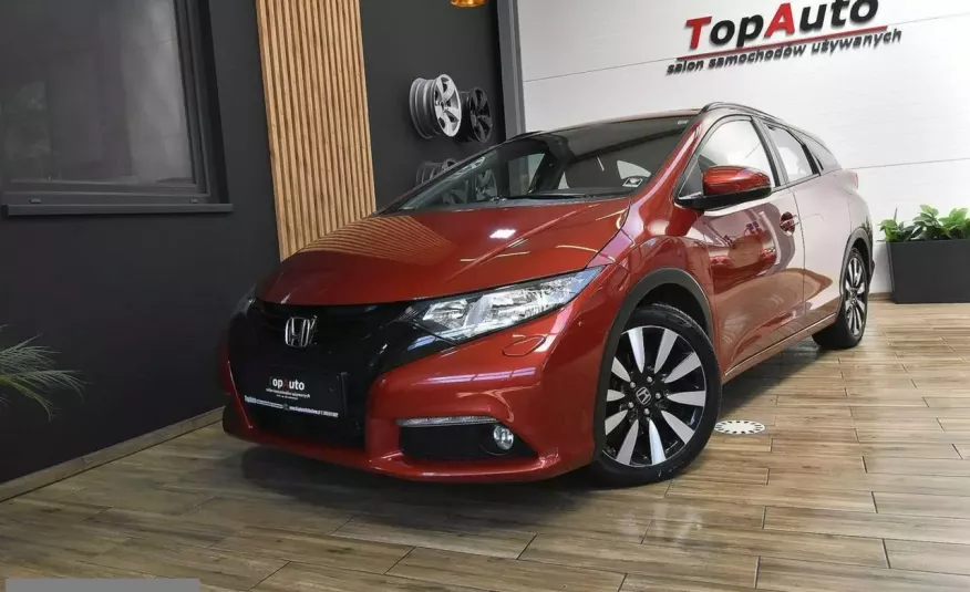 Honda Civic LIFT1.8 LED AUTOMAT KOMBI serwisowana bezwypadkowa GWARANCJA zdjęcie 