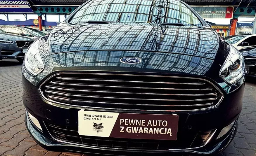Ford Galaxy 3 Lata GWARANCJA I-wł Kraj Bezwypadkowy 180KM 7-osób TITANIUM FV23% 4x2 zdjęcie 