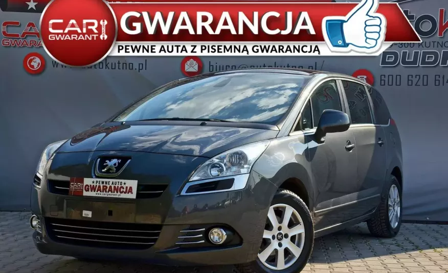 Peugeot 5008 1.6 16V Raty Zamiana Gwarancja Opłacony zdjęcie 