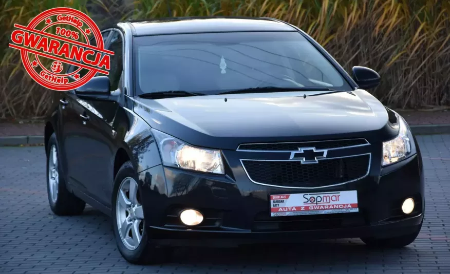 Chevrolet Cruze 1.6 16v Ecotec 124KM 2011r. Klima TEMPOMAT PDC Hak alu 67tkm zdjęcie 