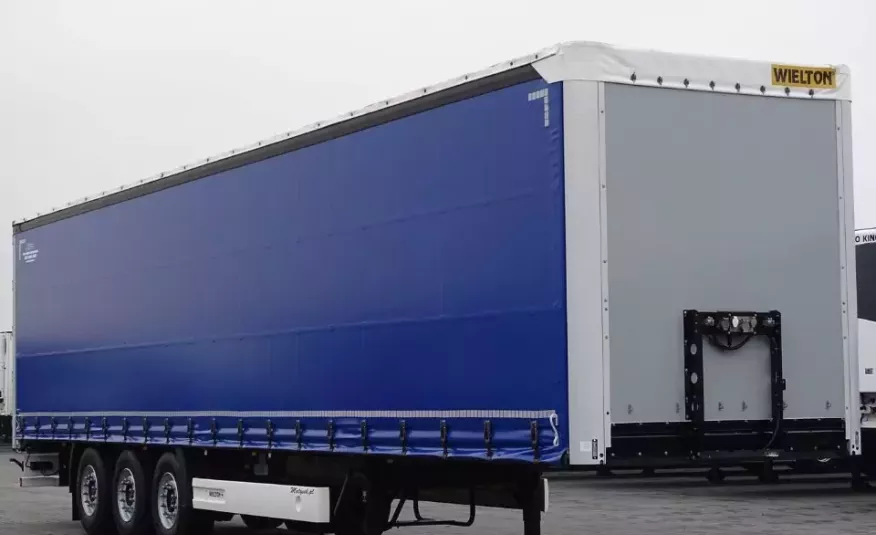 Wielton FIRANKA STANDARD / COILMULDA / MULDA - 9 M / WAGA: 6700 KG / 2016 ROK / OŚ PODNOSZONA / zdjęcie 