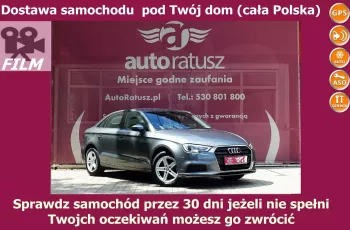 Audi A3 sedan Faktura Vat 23 Gwarancja 12 m-cy Navigacja oryginał