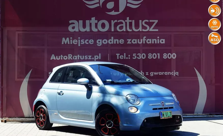 Fiat 500 100% elektryczny Bezwypadkowy Zadbany fajna wersja zdjęcie 