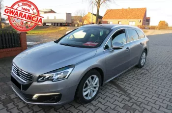 Peugeot 508 SW 1.6 HDi 120 Nawigacja Automat Panorama 1 rejest. 04.2017 r