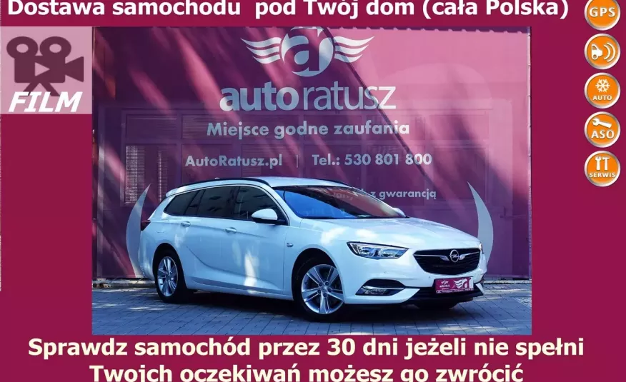 Opel Insignia Faktura Vat 23 AUTOMAT Gwarancja 12 m-cy Bezwypadkowy zdjęcie 