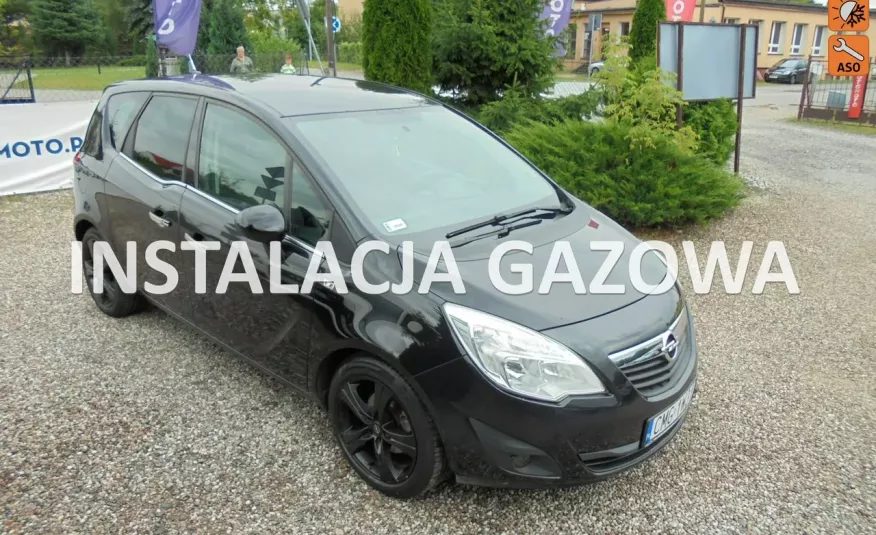 Opel Meriva Zarejestrowana , gaz sekwencyjny , 1.4 benzyna--100KM, niski przebieg zdjęcie 