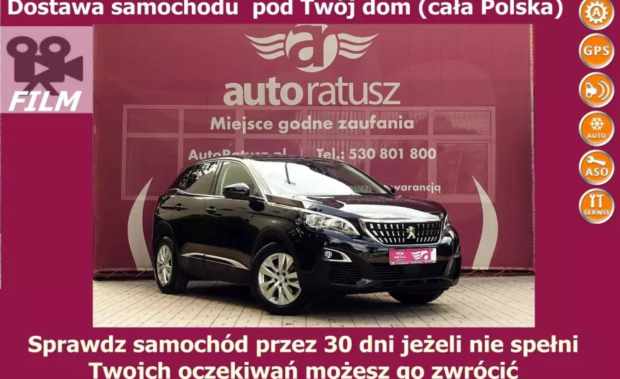 Peugeot 3008 Fv Vat 23% bezwypadkowy , 12-mieś Gwarancja , Automat Oryginał zdjęcie 