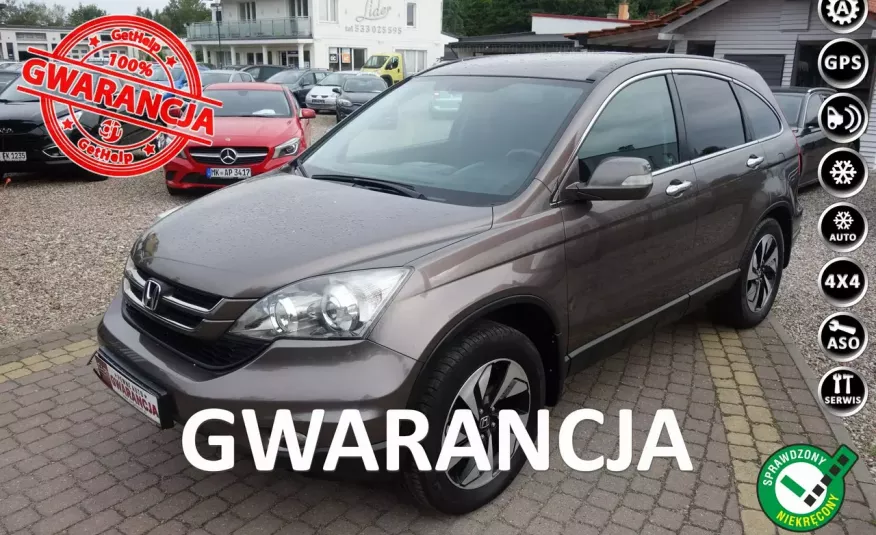 Honda CR-V 2.2 i-CDTi 150KM Automat Klimatronic NAVI Książka Serwis Hak Zamiana zdjęcie 