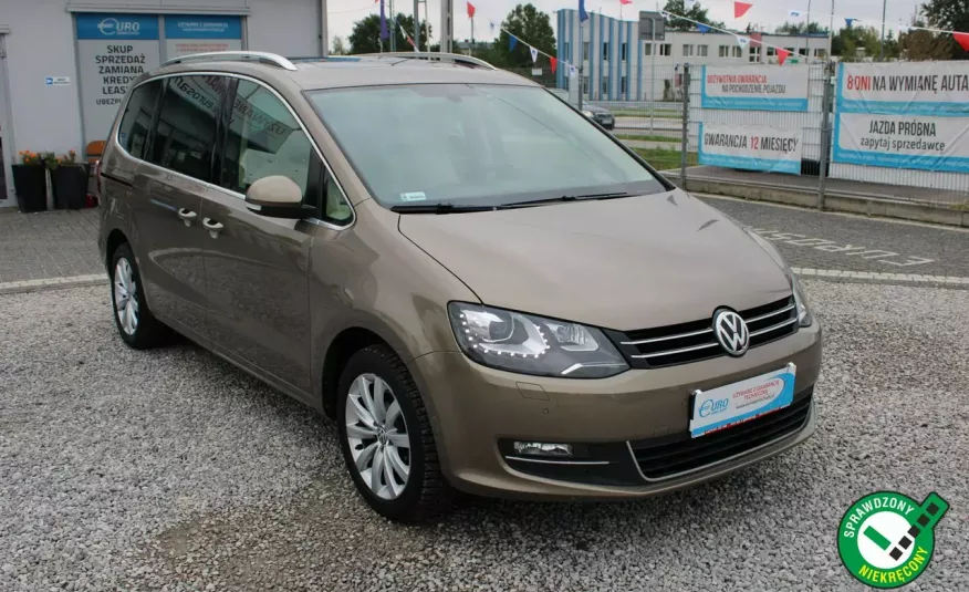 Volkswagen Sharan Salon PL, Gwarancja, Faktura Vat, Hightline, Panoramadach.7 osob. zdjęcie 