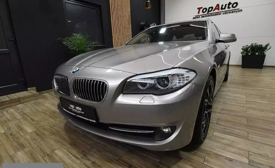 BMW 520 F11 XENON automat navi PANORAMA nowy rozrząd zdjęcie 